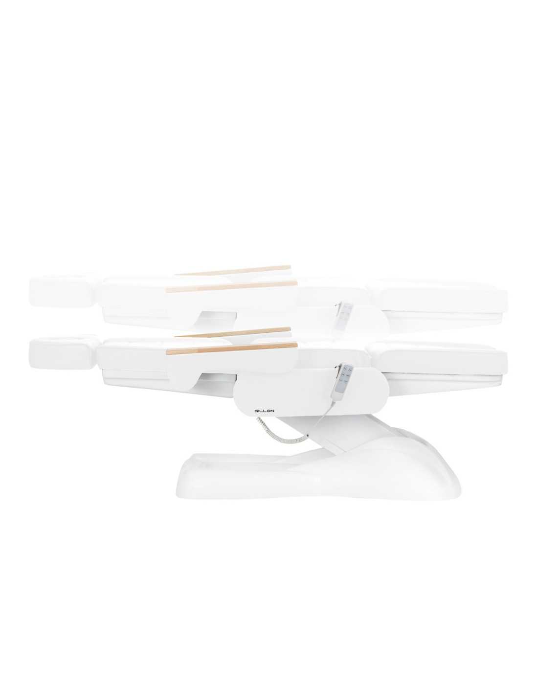 Sillón Estético Eléctrico Firenze 273B Madera Blanca 3 Motores Pro