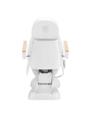 Sillón Estético Eléctrico Firenze 273B Madera Blanca 3 Motores Pro