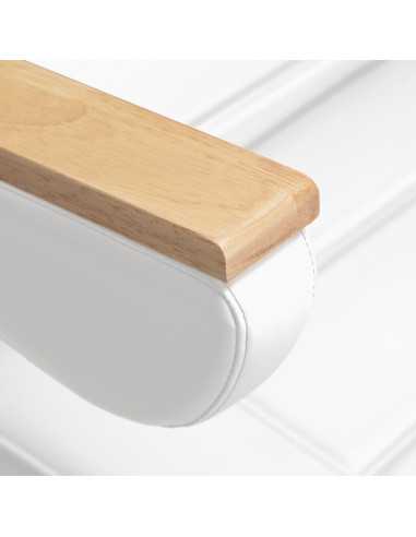 Sillón Estético Eléctrico Firenze 273B Madera Blanca 3 Motores Pro