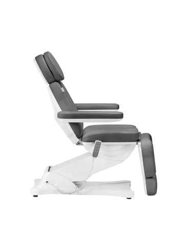 Torino Grijs & Wit 4-Motor Pro Esthetische Elektrische Fauteuil
