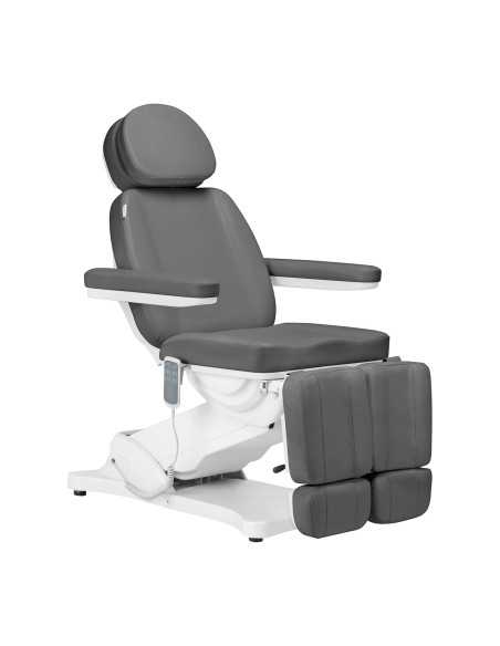 Torino Electric Beauty Chair Grey & White 3 Motors Pro