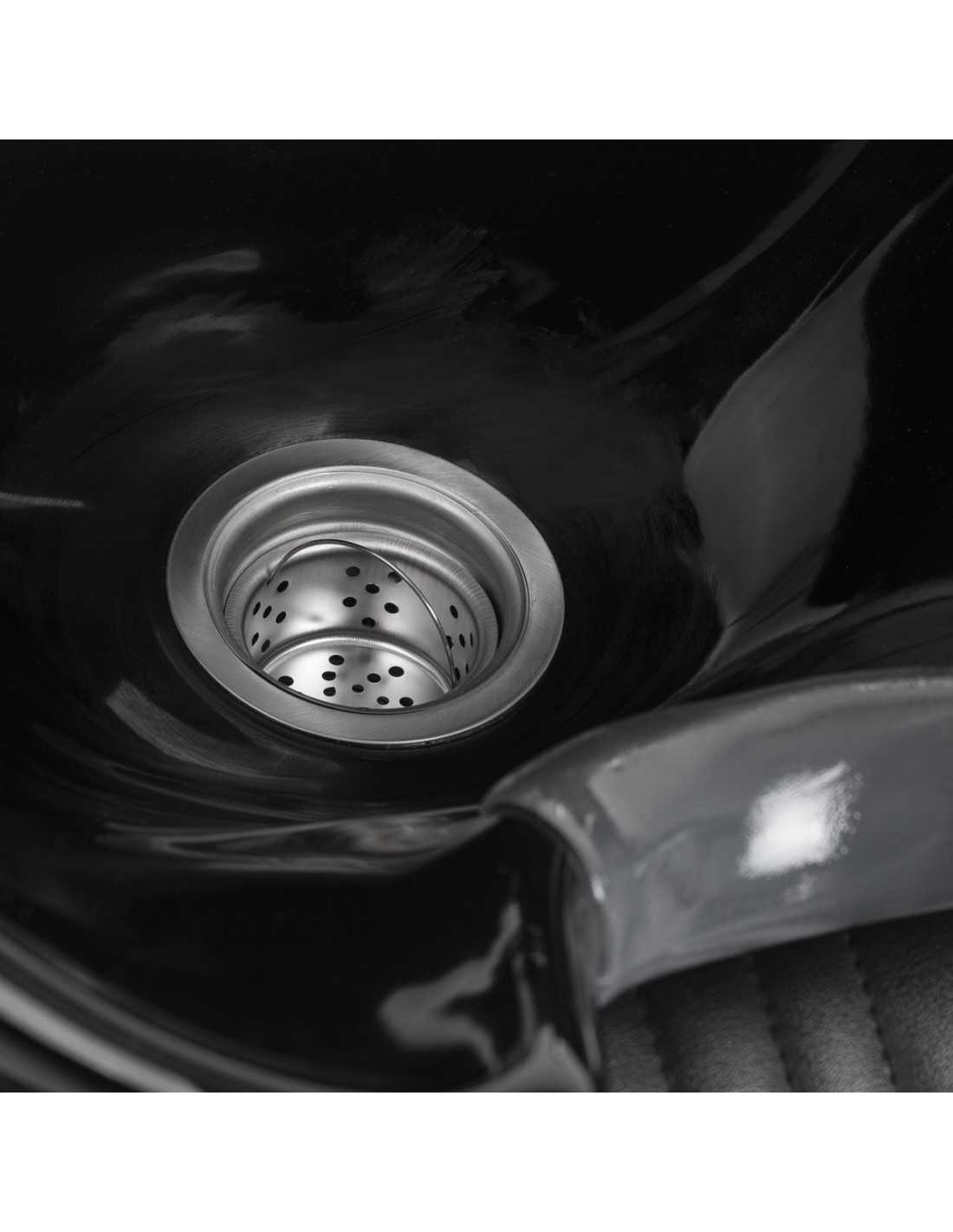 Bac à Shampoing Pro AutoLine Noire 