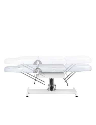 Fauteuil Esthétique Manuale Hydraulique Blanc Pivotant Pro 