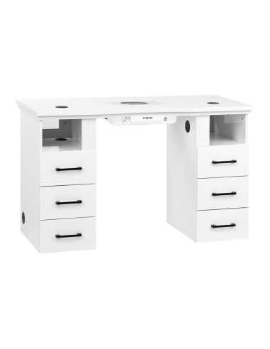 Table de manucure Venezia Pure Blanc 