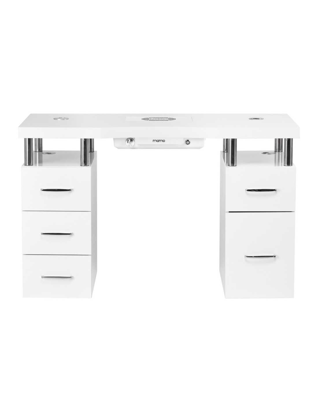 Venezia Lux Professional Manicure Table Italian Elegance White