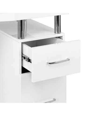 Mesa de manicura profesional Venezia Lux Italian Elegance Blanca