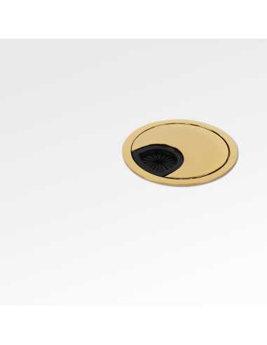 Mesa de manicure Gold Air 48W com aspirador embutido e pernas cruzadas