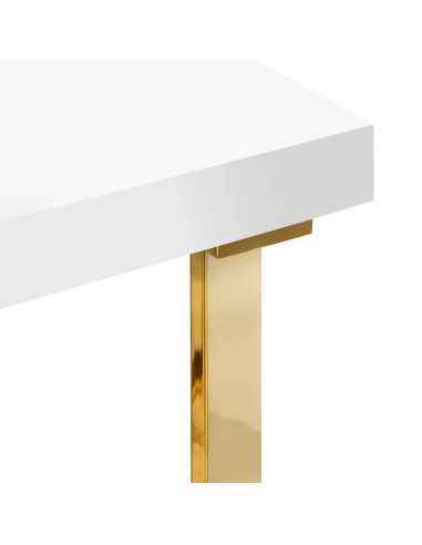 Table de Manucure Élégance Dorée Solo 