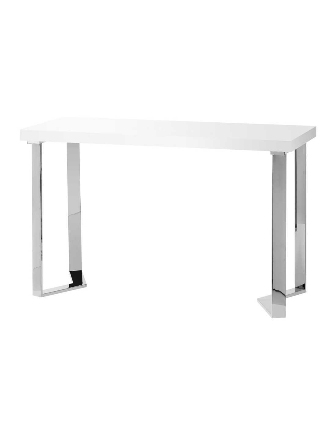 Table de Manucure Élégance Chrome Solo 