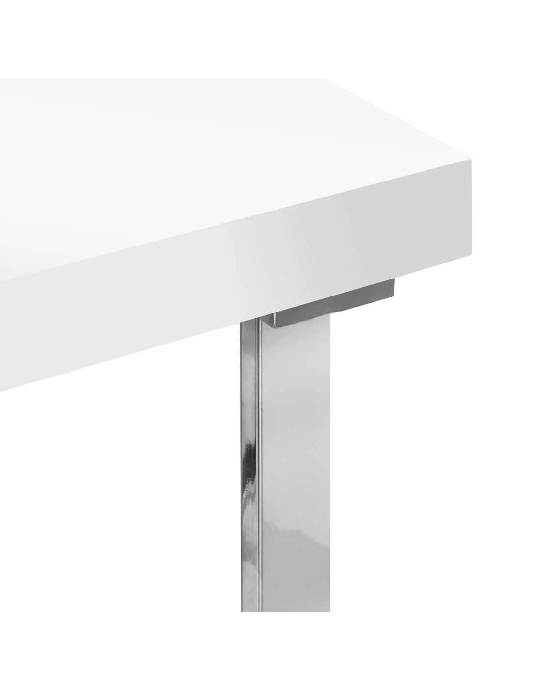 Table de Manucure Élégance Chrome Solo 