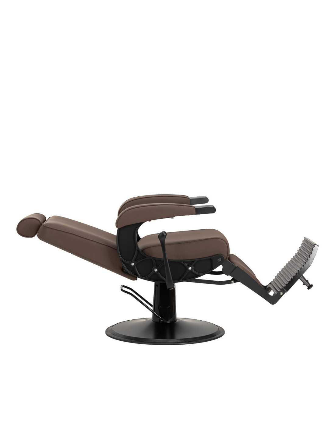 Barbier Milano brauner Friseurstuhl – italienisches Design