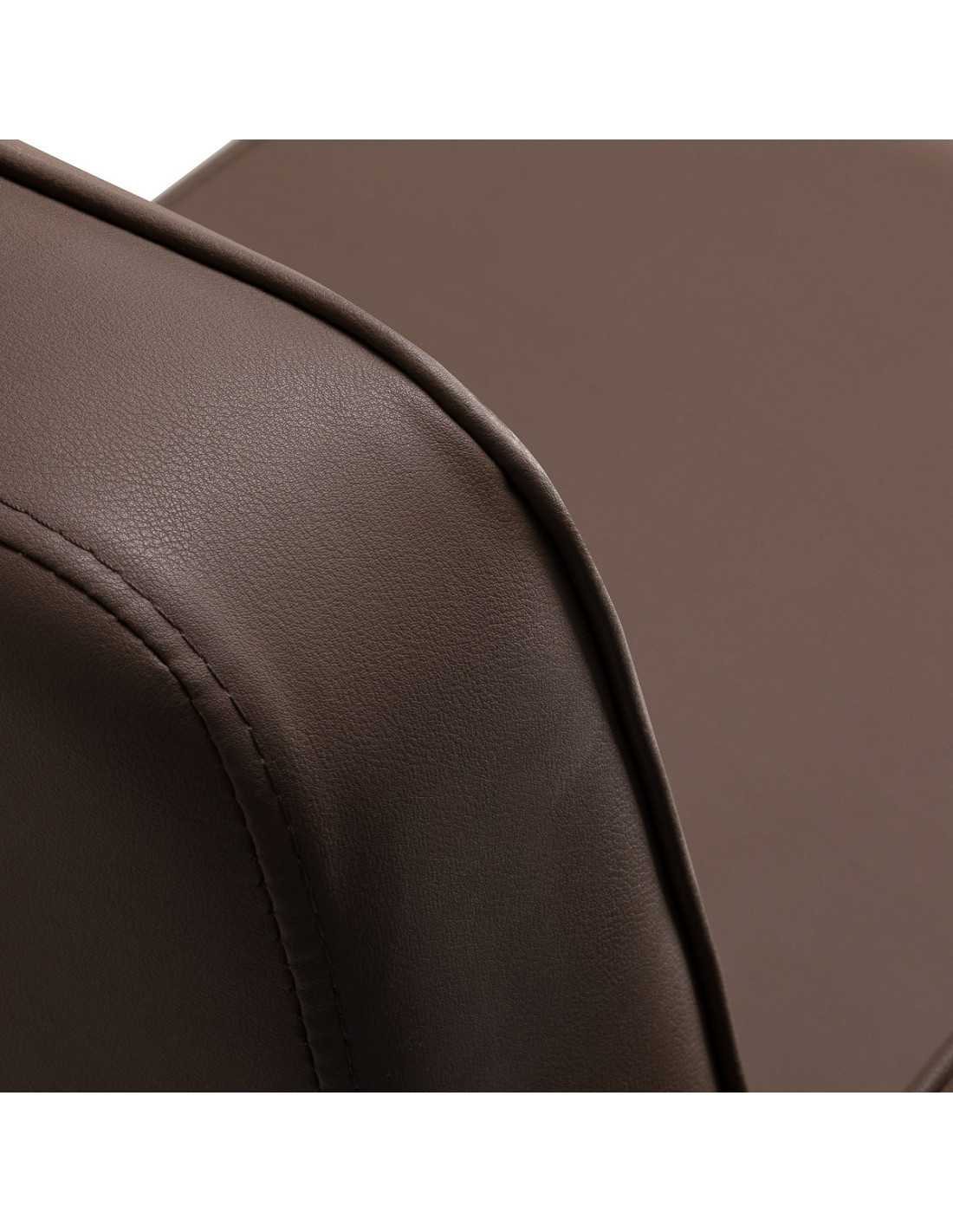 Barbier Milano brauner Friseurstuhl – italienisches Design