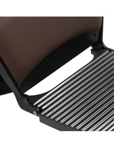 Barbier Milano brauner Friseurstuhl – italienisches Design