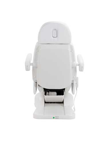 Poltrona elétrica estética Milano White com 3 motores Pro