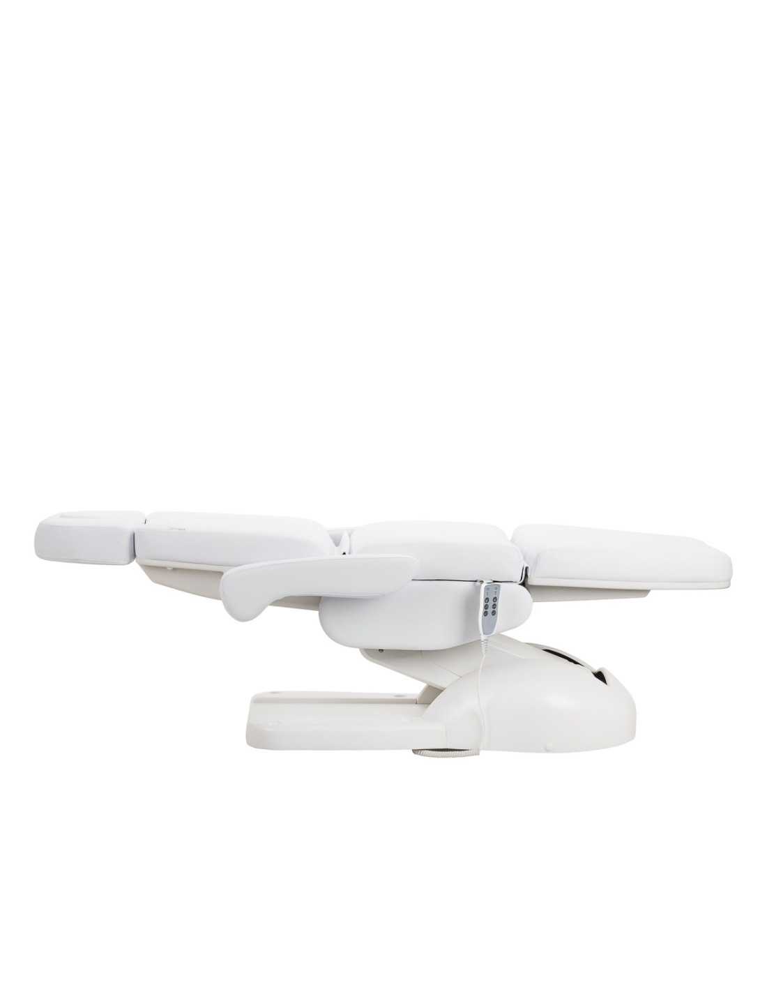 Poltrona elétrica estética Milano White com 3 motores Pro