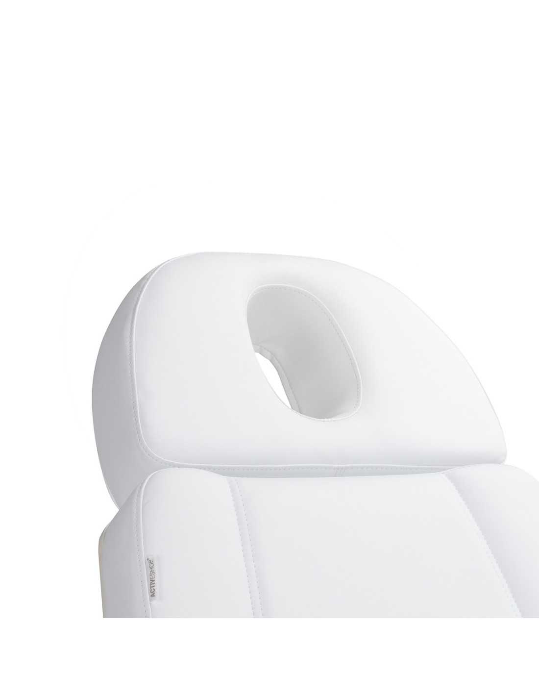 Poltrona elétrica estética Milano White com 3 motores Pro