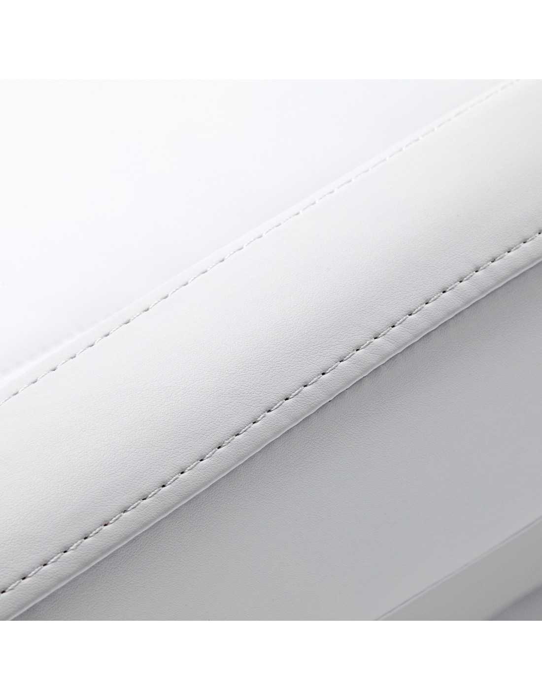 Poltrona elétrica estética Milano White com 3 motores Pro