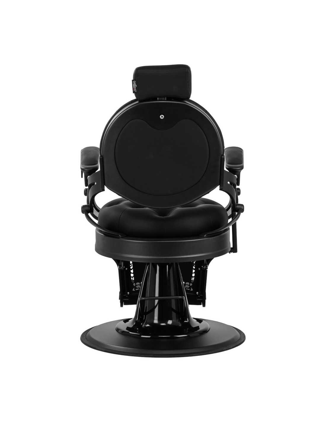 GIULIANO Onyx Friseurstuhl – Intensives Schwarz & Blackline-Struktur