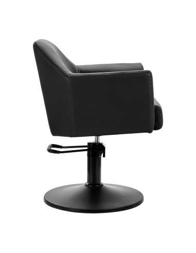 Cadeira de cabeleireiro HydroLift Elite Full Black Pro 