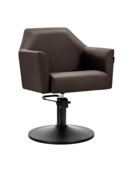 HydroLift Elite Mokkabraun Pro Friseurstuhl 