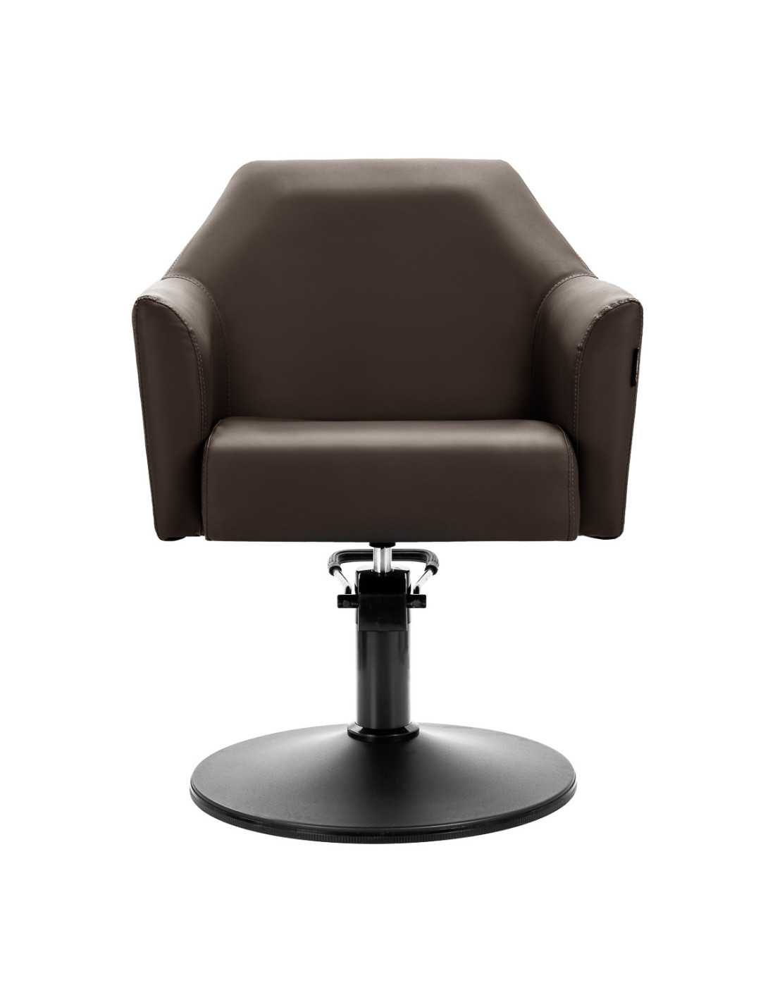 HydroLift Elite Mokkabraun Pro Friseurstuhl 