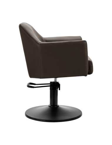 HydroLift Elite Mokkabraun Pro Friseurstuhl 