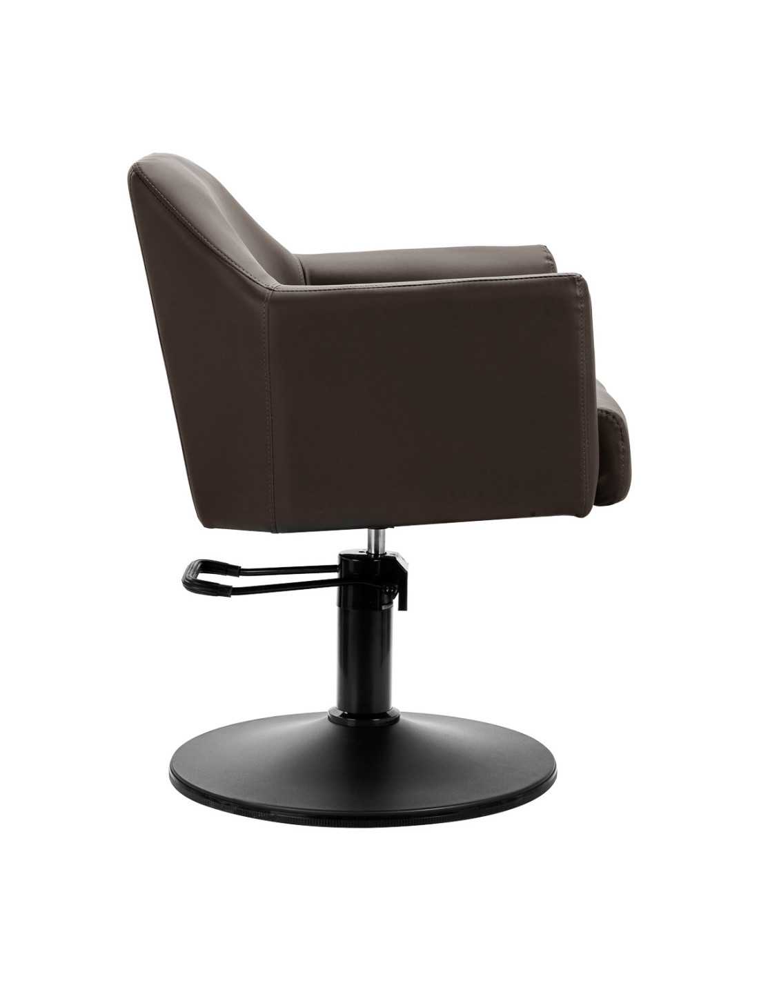 HydroLift Elite Mokkabraun Pro Friseurstuhl 