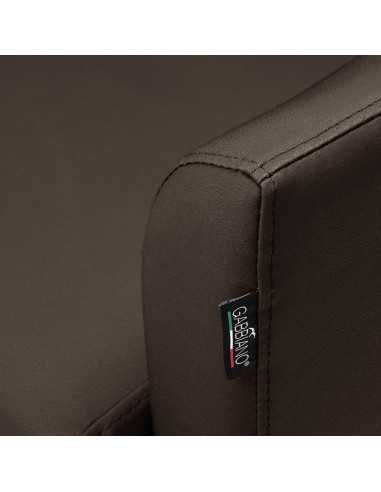 HydroLift Elite Mokkabraun Pro Friseurstuhl 