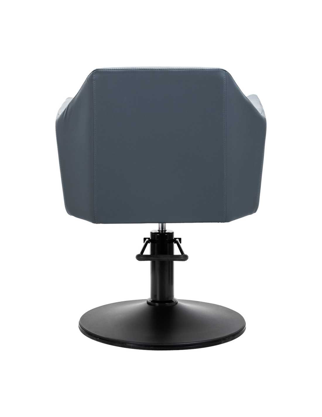 Cadeira de cabeleireiro HydroLift Elite Blue Steel Pro 