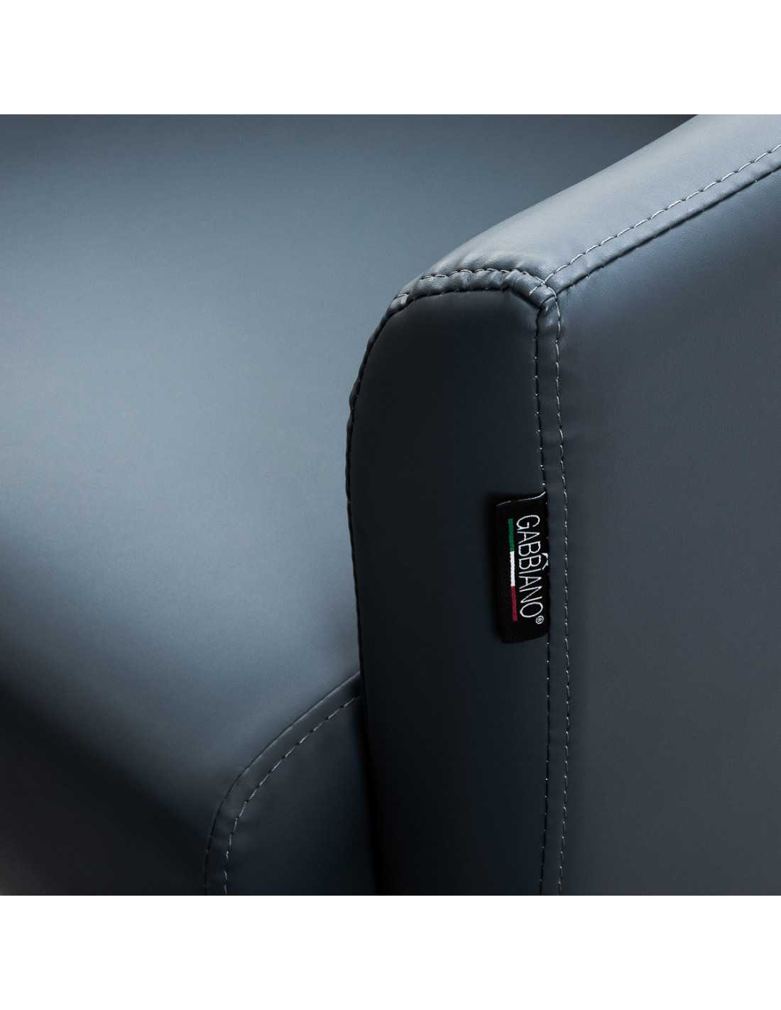 HydroLift Elite Blue Steel Pro Friseurstuhl 