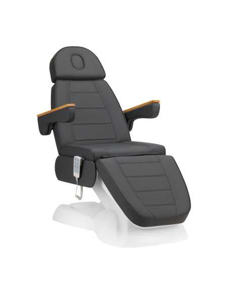 Sillón Eléctrico Estético Firenze Madera Negra 3 Motores Pro