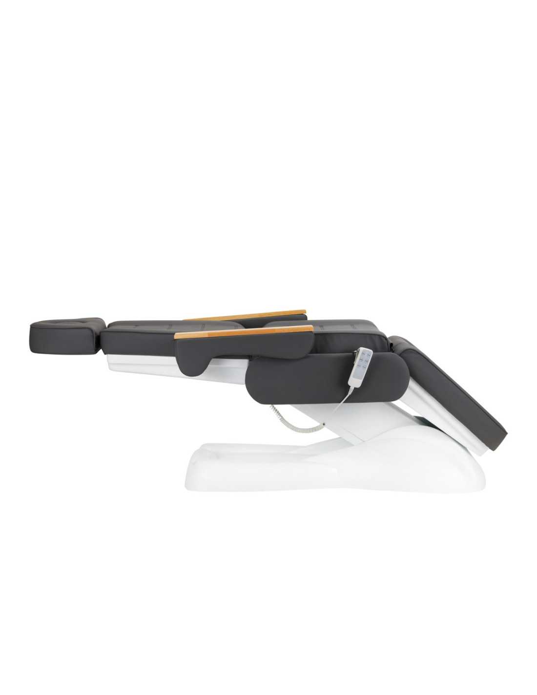 Poltrona estetica elettrica Firenze in legno nero 3 motori Pro