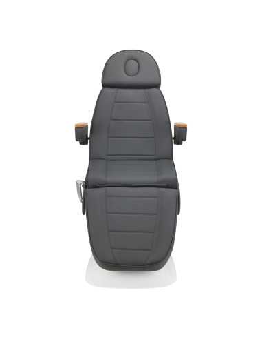 Poltrona estetica elettrica Firenze in legno nero 3 motori Pro