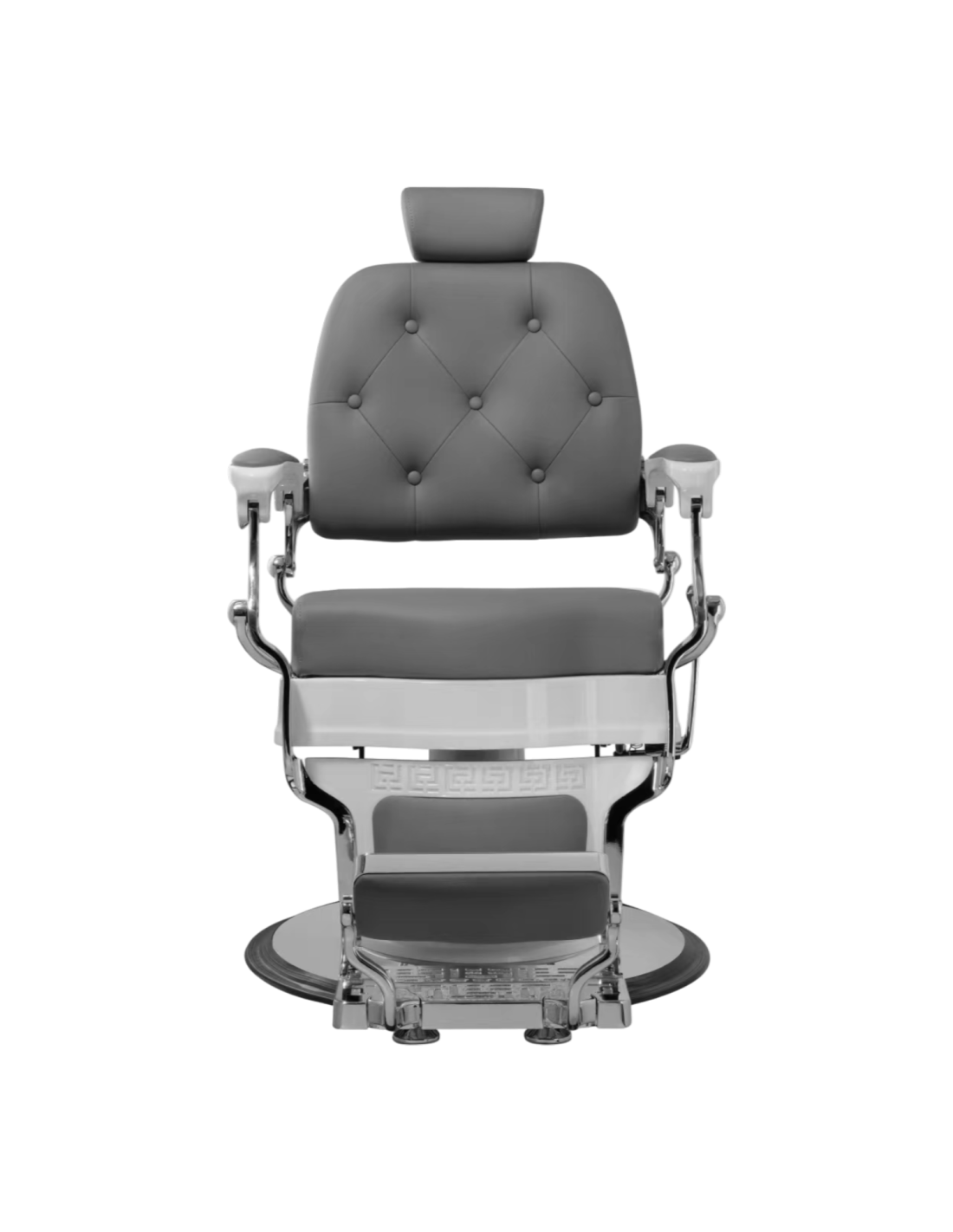 Fauteuil barbier arizona gris 