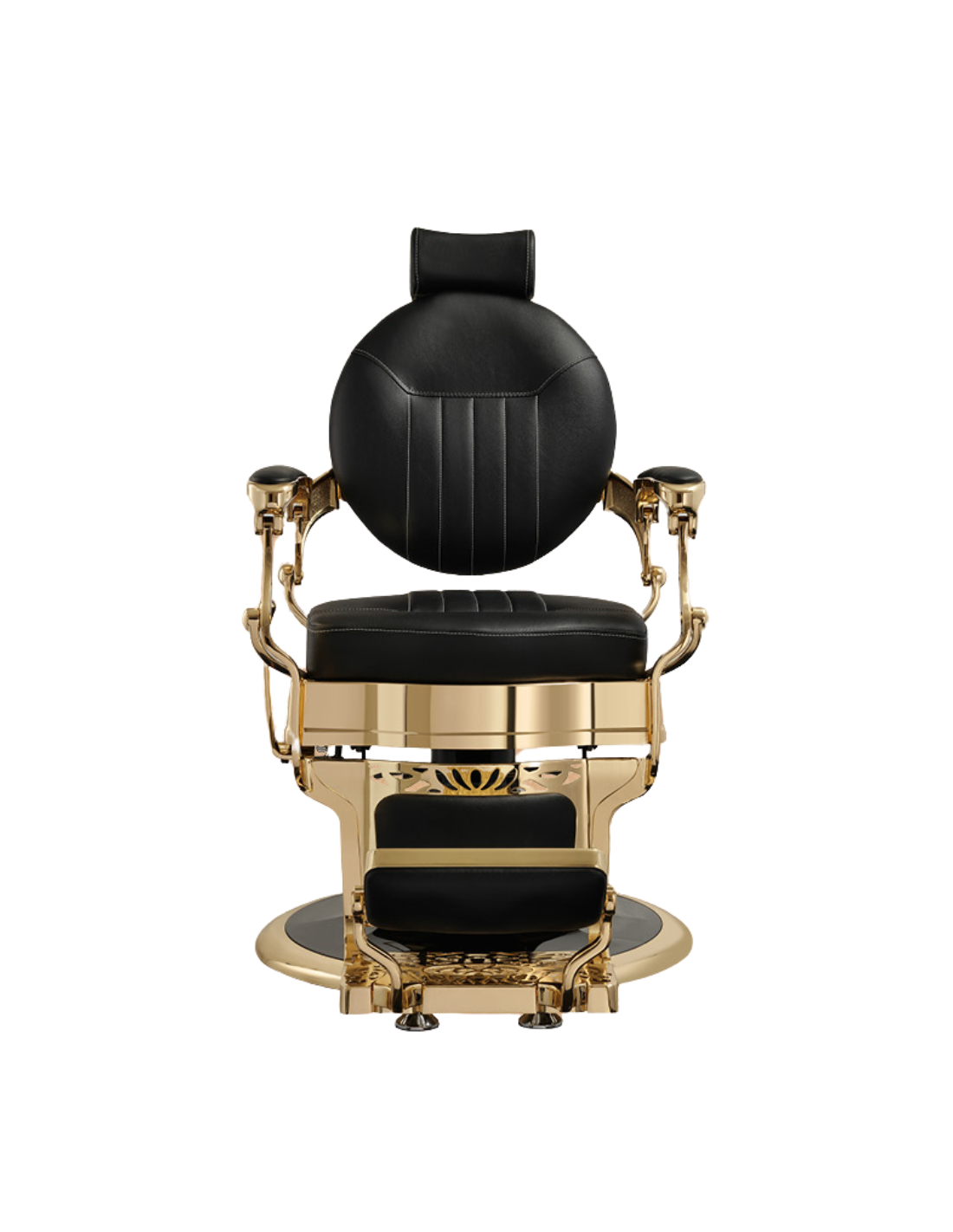 Syracuse Gold kappersstoel, luxe design & professioneel comfort