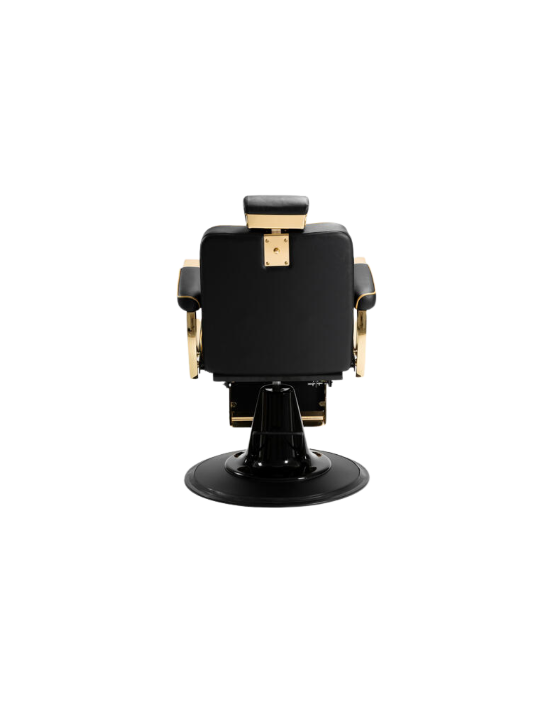 Maximus Gold & Schwarz Friseurstuhl – Luxus & Ergonomie