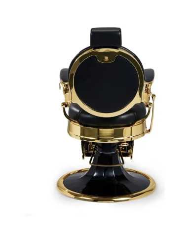 Poltrona da barbiere oro e nero – Medici Imperial Gold
