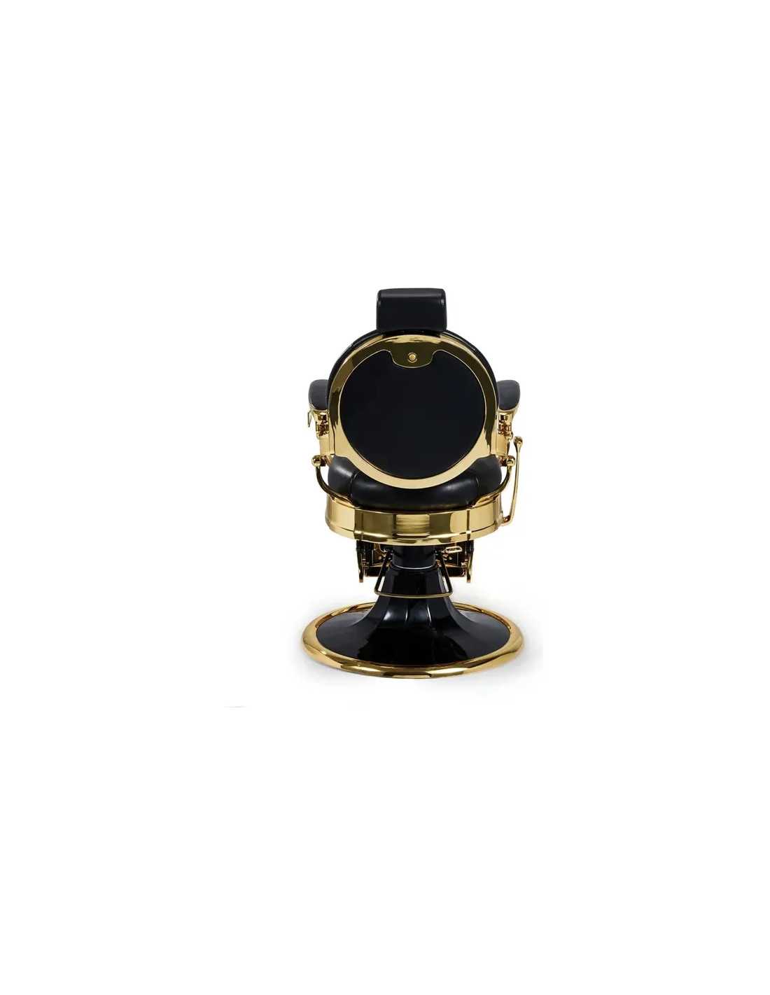 Poltrona da barbiere oro e nero – Medici Imperial Gold