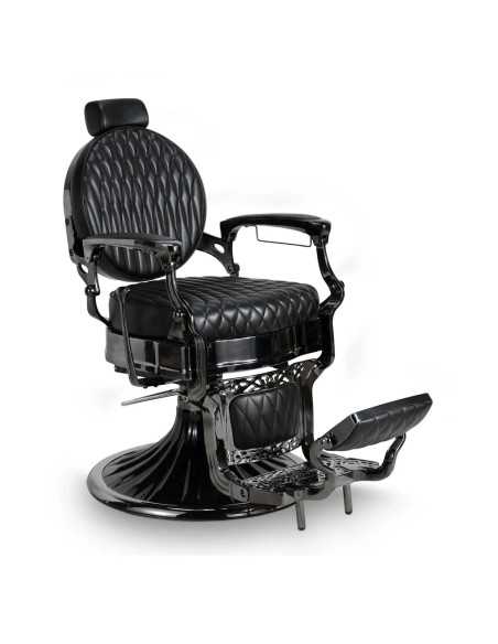 Fauteuil Barbier Axis Noir – Design Haute Couture & Confort Pro