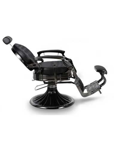 Axis Black Barber chair – Haute Couture Design & Professional Comfort