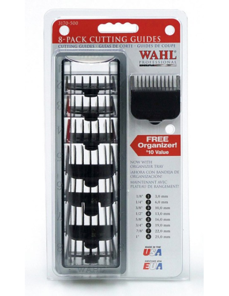 Wahl Professional Set Peignes Adaptables: Précision et Confort pour Coiffeurs Modernes