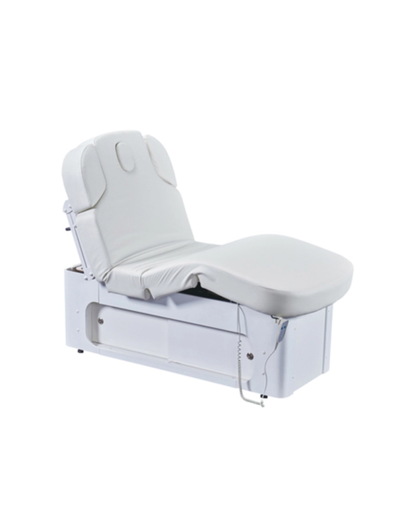 Lit de massage Spa ALMA 4 moteurs – confort chauffant et rangement intégré pour instituts haut de gamme