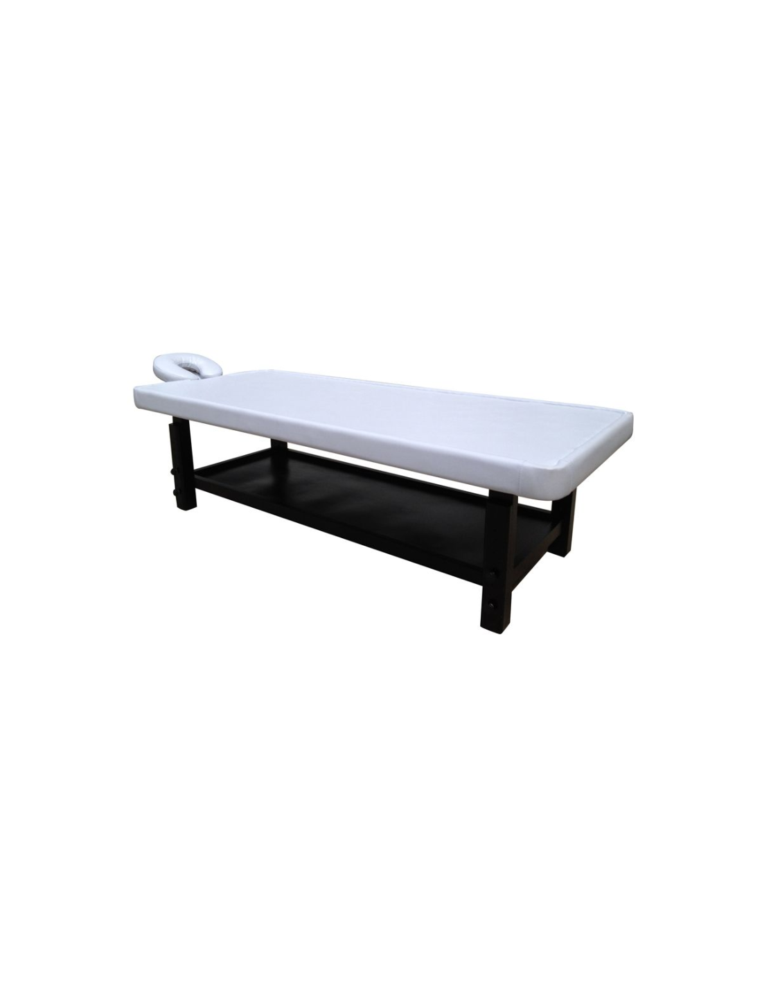 Table de massage ayurvédique réglable en hauteur pour esthéticiennes - confort et design moderne