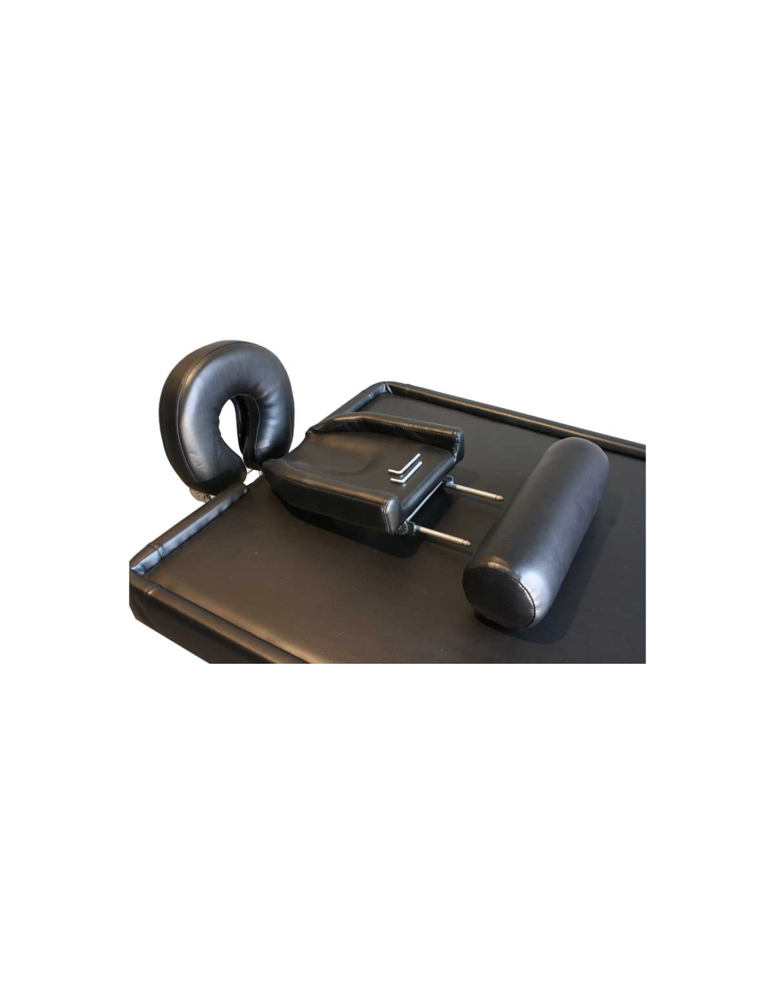 Mesa de masaje plegable Ayurveda negra