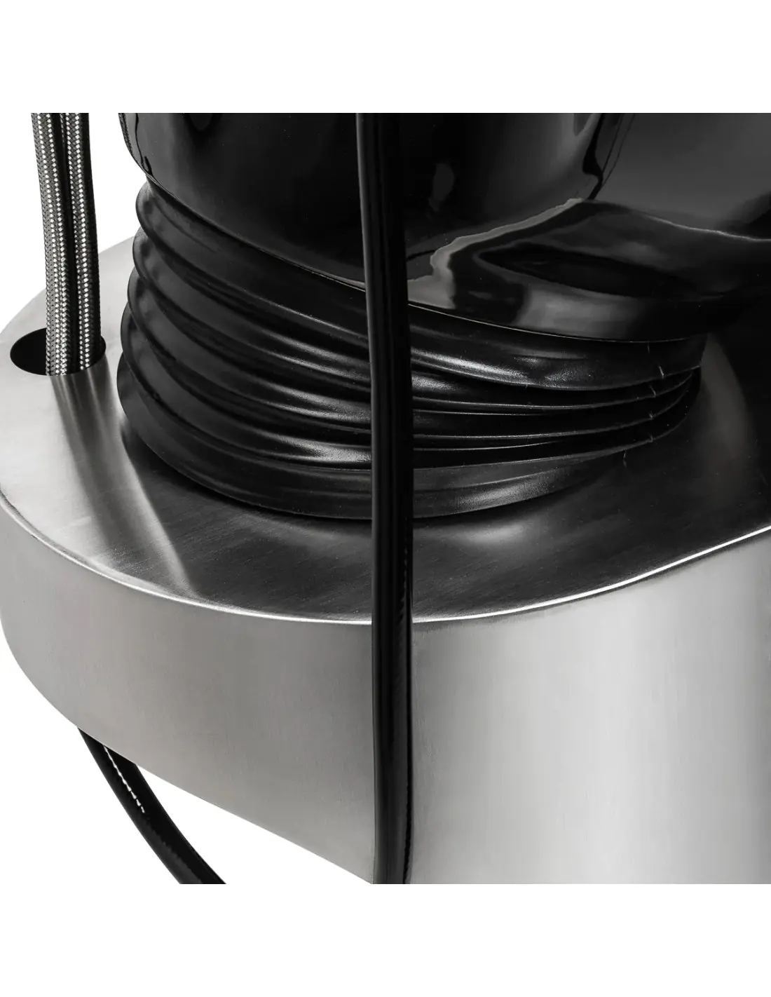 Bac de Lavage Coiffure Massant Bellagio Noir – Repose-jambes électrique Pro