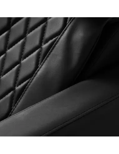 Lavabo massaggiante per parrucchiere Bellagio Black – Poggiagambe elettrico professionale