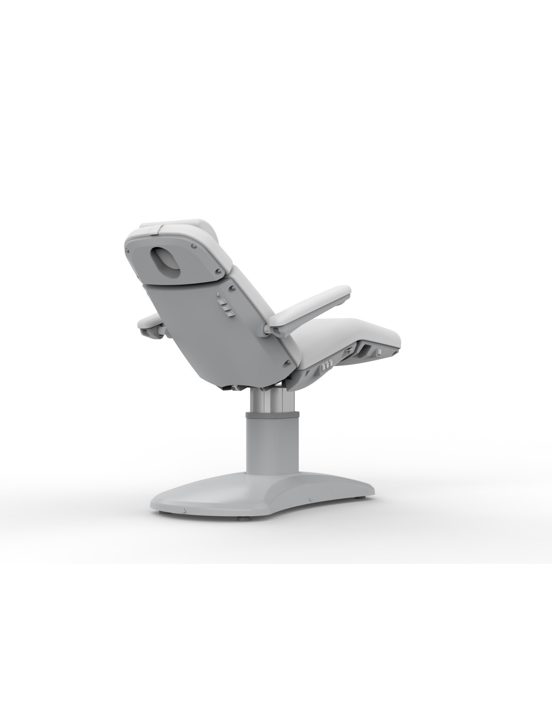 Fauteuil Esthétique Électrique 4 moteurs LUMINA AZZURRA blanc vue arrière