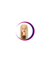 Têtes d'apprentissage coiffure femme
