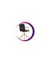Tabouret roulettes coiffeur