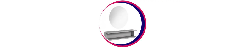 Specchio per parrucchieri: posti per acconciature Arredamento Parrucchieri